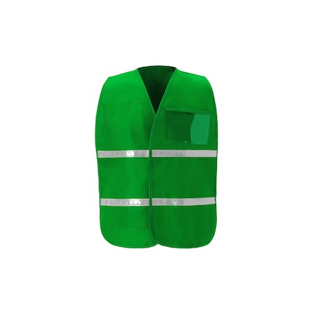Incident Command Vest, Green, Jumbo